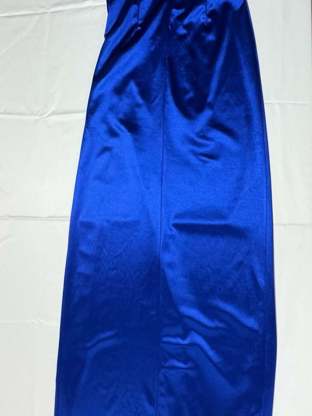 Lucy in the Sky Satin Cutout Corset Maxi in Blue - Size S - NEW Without Tag. - Picture 15 of 15